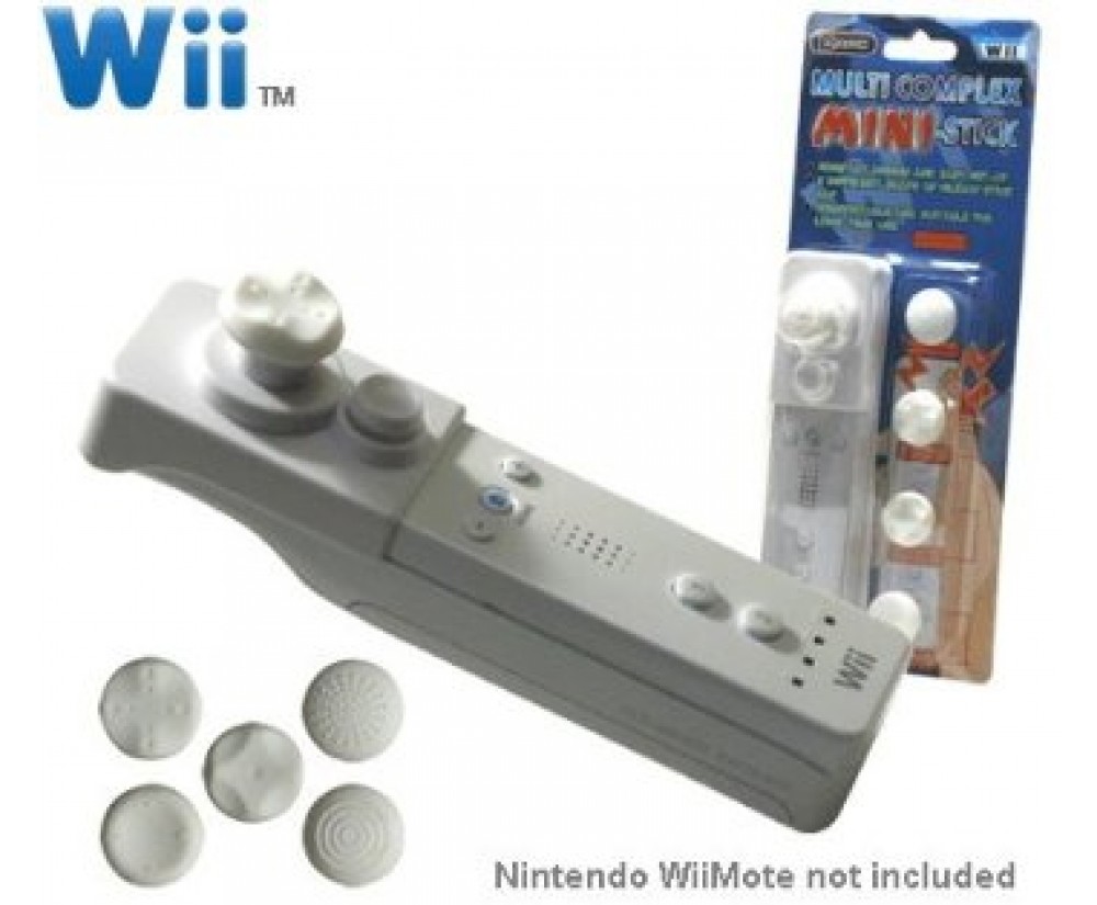 Multi Complex Mini-Stick Joystick Accessory for Wii
