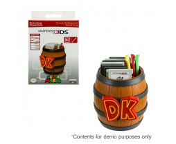3DS Donkey Kong Barrel Game Card Storage Case