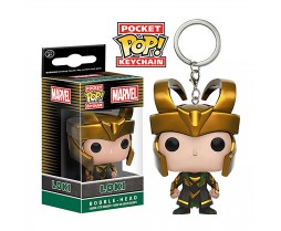 Pocket POP Keychain- Vinyl Figure - Toy - Marvel - Loki