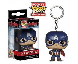 Pocket POP Keychain- Vinyl Figure - Toy - Avengers: Age Of Ultron - Captain America (Marvel)