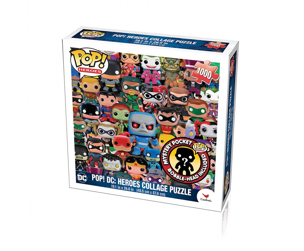 Puzzle - Toy - POP - DC Puzzle with Figure