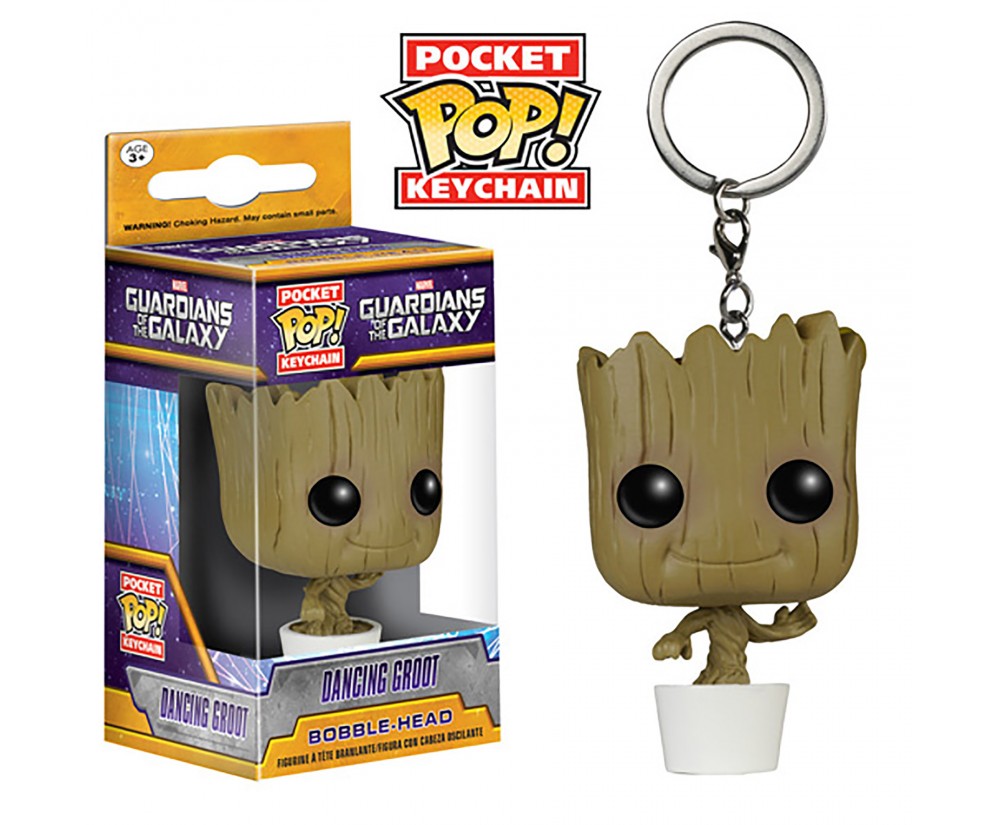Pocket POP Keychain- Vinyl Figure - Toy - Guardians of the Galaxy - Baby Groot (Marvel)