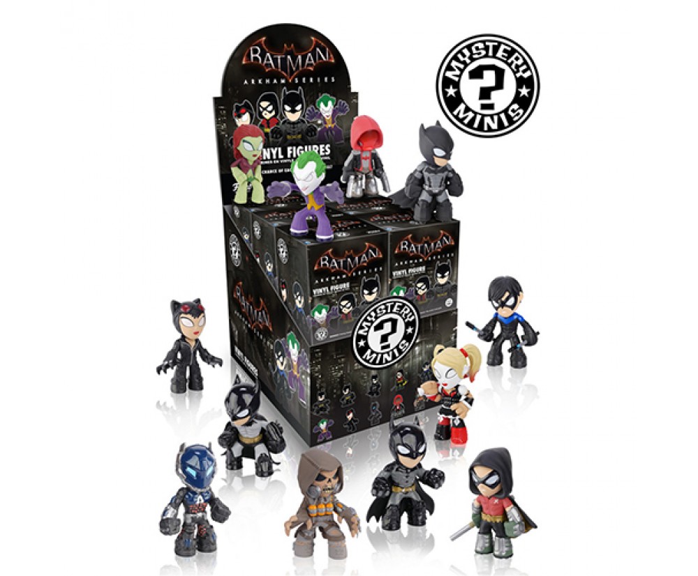 Batman - Toy - Arkham Games - Mystery Mini Figures - 12 pc PDQ