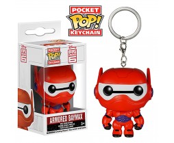 Pocket POP Keychain- Vinyl Figure - Toy - Big Hero 6 - Armored Baymax