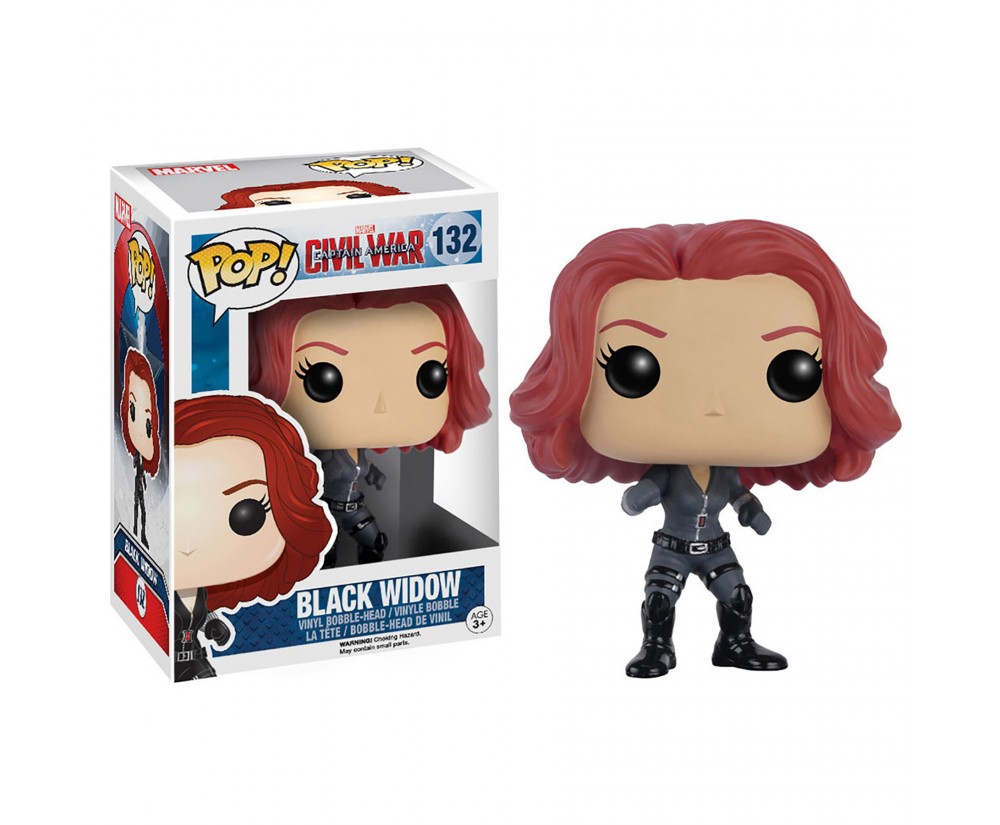 POP - Toy - Vinyl Figure - Marvel: Civil War - Black Widow
