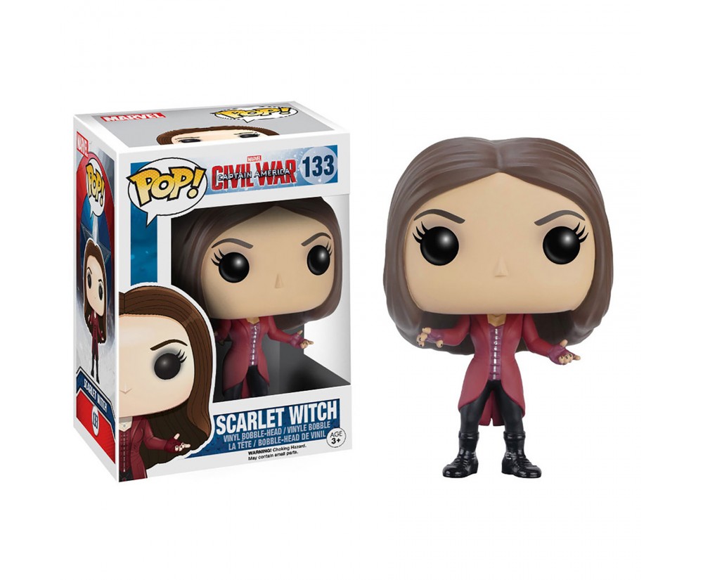 POP - Toy - Vinyl Figure - Marvel: Civil War - Scarlet Witch