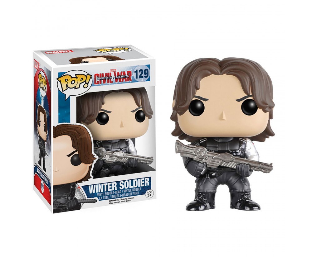 POP - Toy - Vinyl Figure - Marvel: Civil War - Winter Soldier