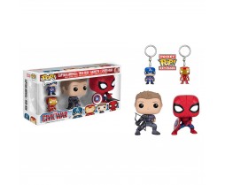 POP - Toy - Vinyl Figure - Marvel: Civil War - 4 Pack