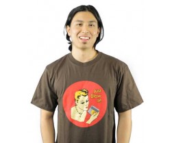 Brown or Black - Just Blow It NES Video Game T-Shirt