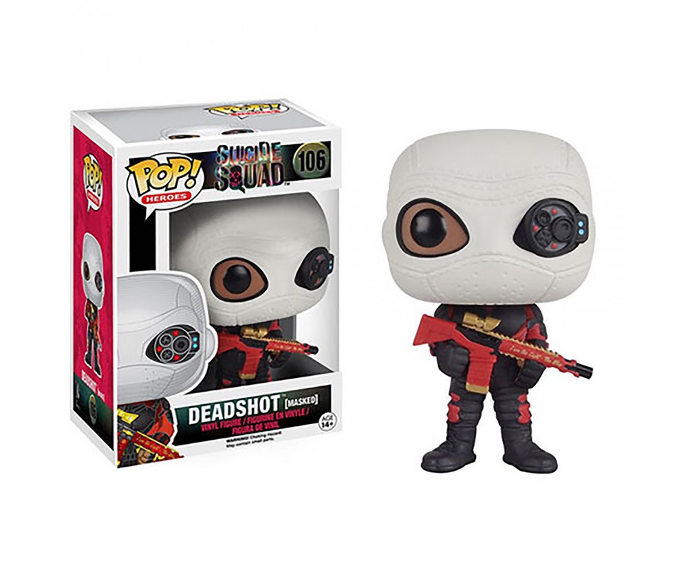 POP - Toy - Vinyl Figure - Suicide Squad - Deadshot Masked