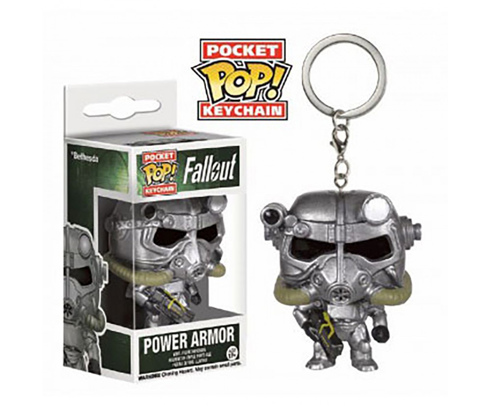 Pocket POP Keychain- Vinyl Figure - Toy - Fallout - Power Armor