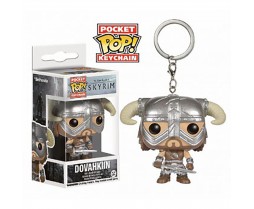 Pocket POP Keychain- Vinyl Figure - Toy - Skyrim - Dovahkii