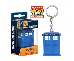 Pocket POP Keychain- Vinyl Figure - Toy - Doctor Who - Tardis