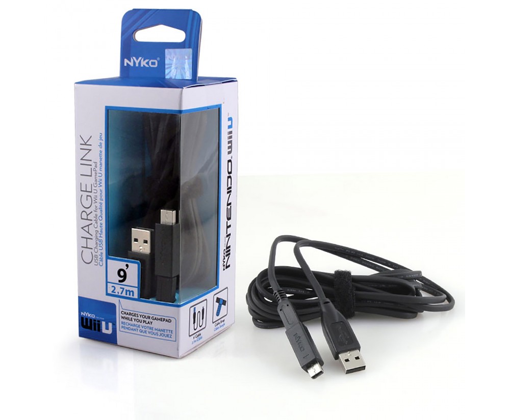 Compatible w/DSL DSi DSXL 3DS & 3DSX - Wii U Charge Link Cable
