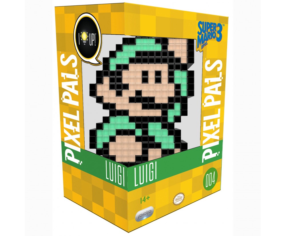 Pixel Pals - Novelty - Nintendo - Super Mario Bros 3 - Luigi Pixel Pals - Novelty - Nintendo - Super Mario Bros 3 - Luigi