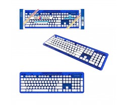 Keyboard - PC - Rock Candy - Wireless Keyboard - Blueberry Boom (PDP)