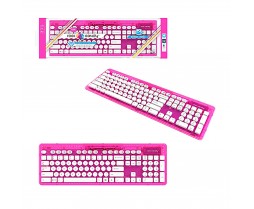 Keyboard - PC - Rock Candy - Wireless Keyboard - Pink Paloozza (PDP)