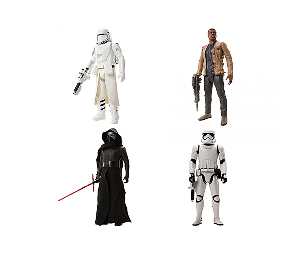 Jakks Star Wars Force Awakens Action Figures 20" Figure Wave 2 Asst. (Finn,Blue Stormtrooper,Kylo Ren,First Order Stormtrooper)