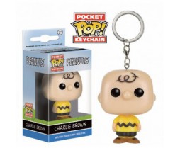 Pocket POP Keychain- Vinyl Figure - Toy - Peanuts - Charlie Brow