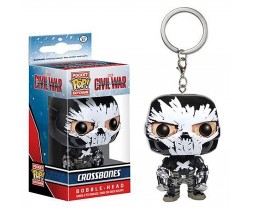 Pocket POP Keychain- Vinyl Figure - Toy - Civil War - Crossbones