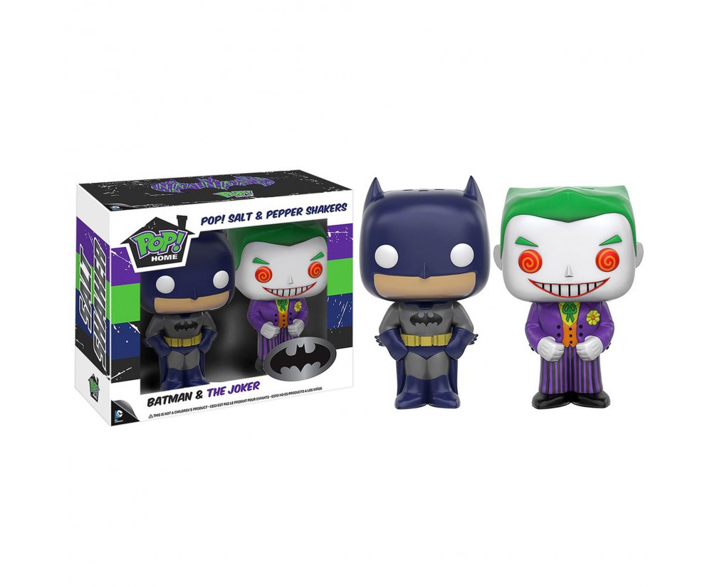 POP - Novelty - Salt N' Pepper Shakers - Batman and The Joker