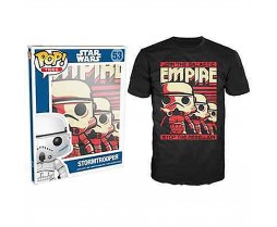 Funko - Novelty - T-Shirt - POP - Size Large - Star Wars - Stormtrooper Emp