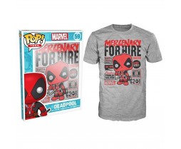 Funko - Novelty - T-Shirt - POP - Size Small - Deadpool - Hire