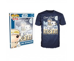 Funko - Novelty - T-Shirt - POP - Size Large - Star Wars - Visit Hoth Poster