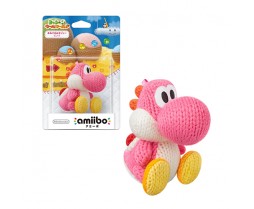 Wii U Amiibo Yoshi Wooly World Pink (Nintendo)