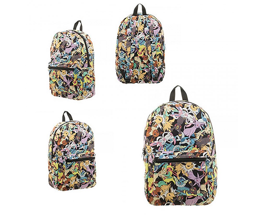 Pokemon Backpack Evee Evoultion Sublimated Backpack