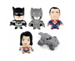 Super Deformed Plush Batman Vs Superman 12pc Case Pack