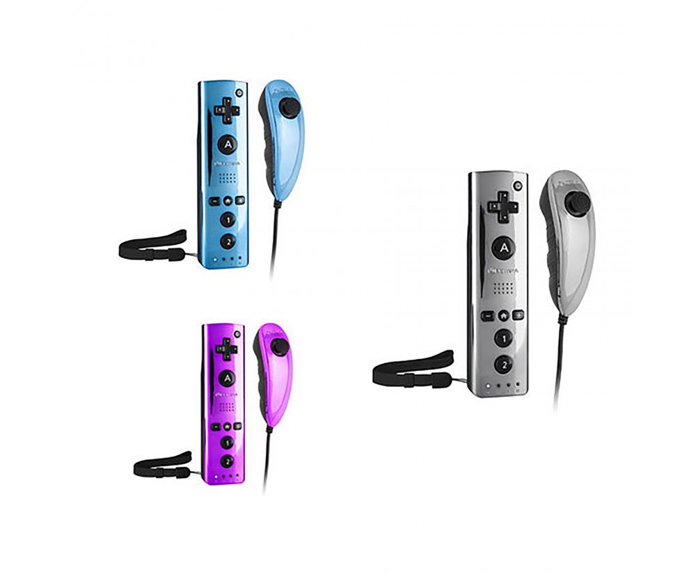 Wii/Wii U Chromatic Pro Pack Remote&Nunchck (Our Choice Assorted)