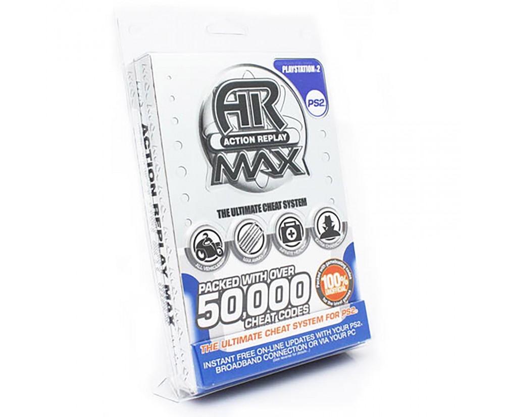 Action Replay Max - PS2 Action Replay Cheat Codes Device Action Replay Max - PS2 Action Replay Cheat Codes Device