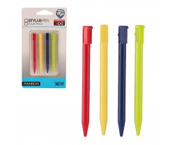 3DS Rainbow Stylus 4 pack