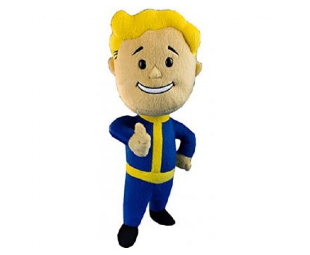 Fallout Plush Toy Vault Boy 101 Thumbs Up