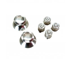 PS4 Silver Aluminum Buttons&Analog Sticks