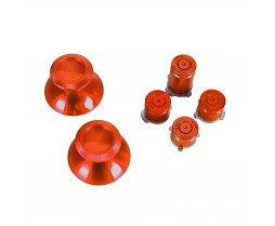 Xbox One Repair Red Aluminum Buttons&Analog Sticks