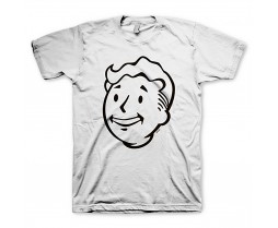 Gaya - Novelty - T-Shirt - Fallout - Size Large - Vault Boy Face