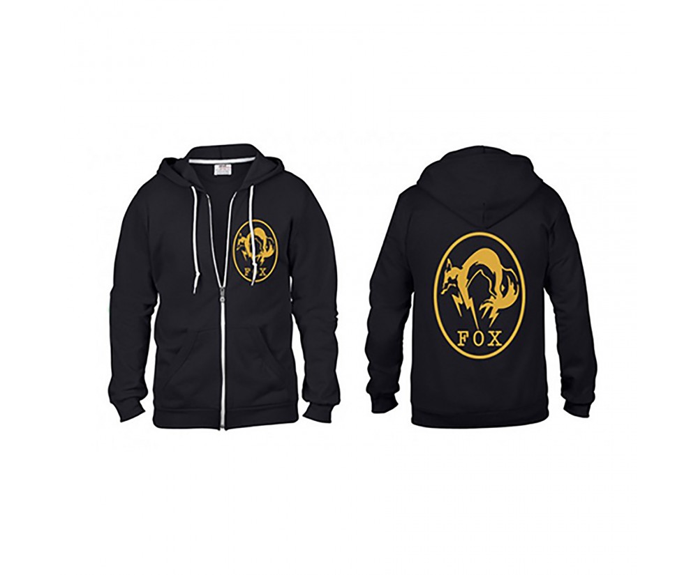 Gaya - Novelty - Zip Up Hoodie - Metal Gear Solid V - Size XL - FOX Gaya - Novelty - Zip Up Hoodie - Metal Gear Solid V - Size XL - FOX