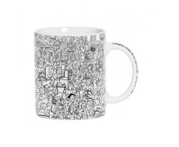 Ceramic Mugs - Novelty - Fallout - Vault Boy Collage
