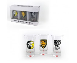 Shot Glasses - Novelty - Metal Gear Solid V - Set of 3