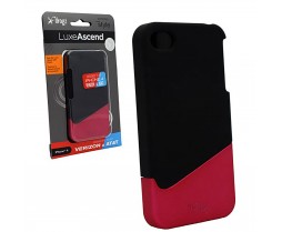 Case - iPhone 4 - Luxe Ascend - Black/Pink (iFrogz)