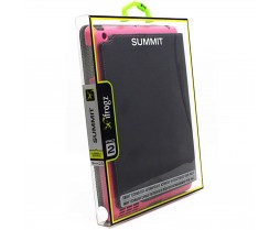 Case - iPad 2 - Summit - Black with Pink Snap in Shell (iFrogz)
