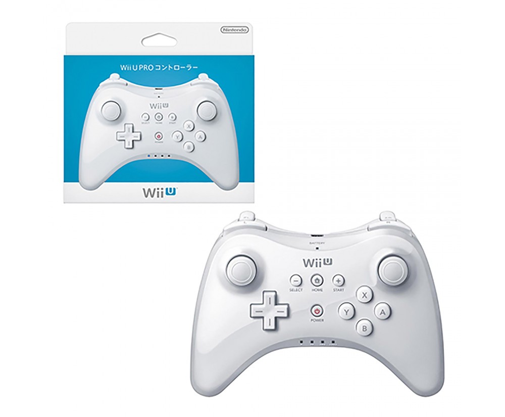 Controller - Wii U - Pro U - White - Japanese Versio