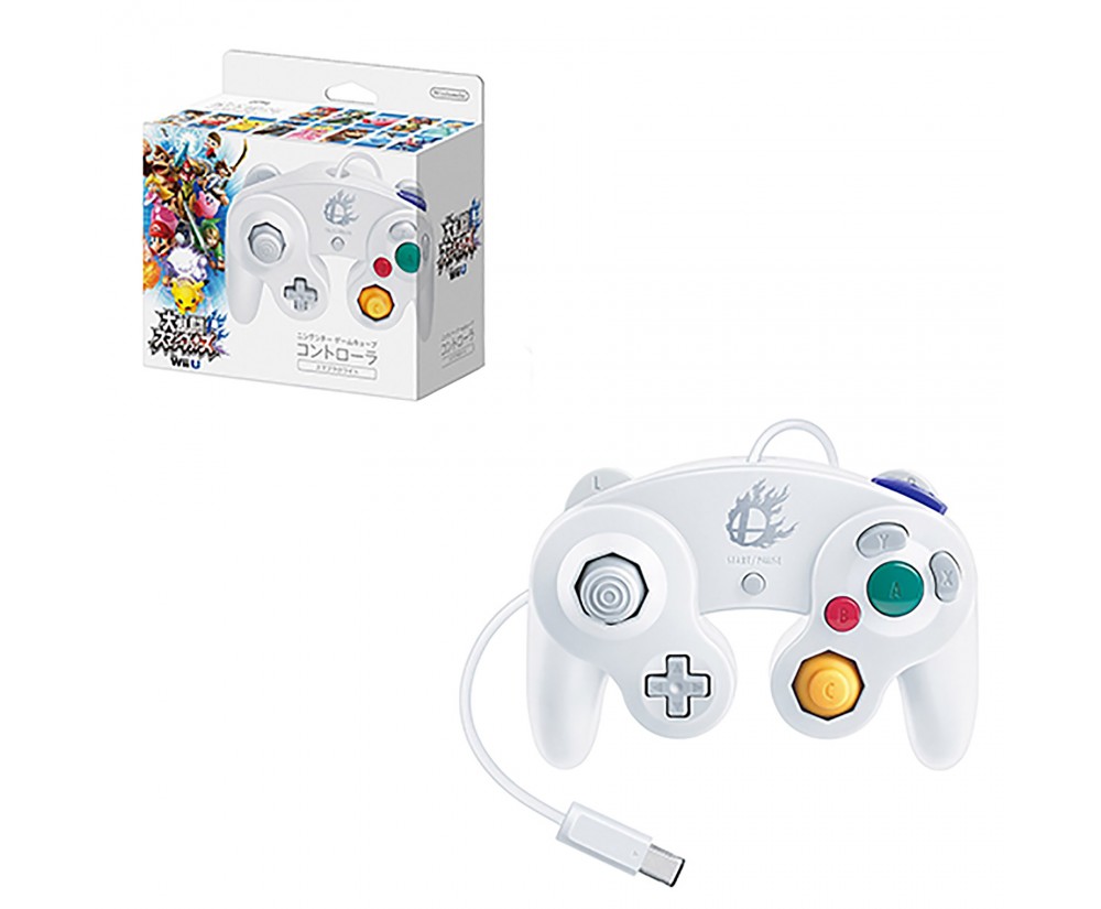 Controller - Gamecube - Smash Brothers - Japanese Version - White