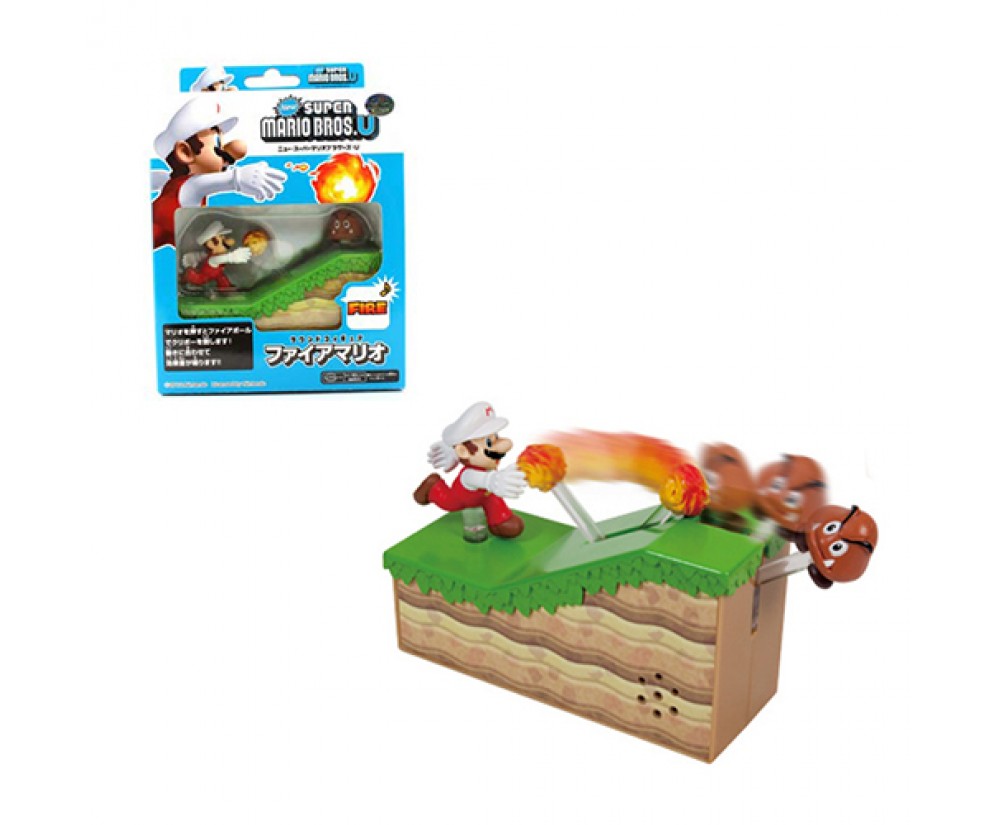 Super Mario Action Figure Super Mario Action Fire Mario