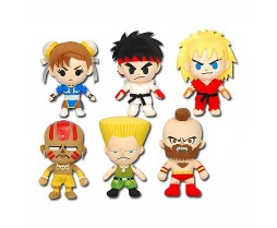 Street Fighter Plush 11" Toys Assorted 6pc Set