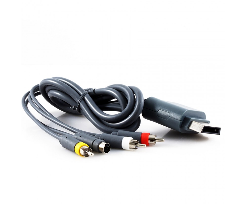Xbox 360 SVideo AV Cable Bulk