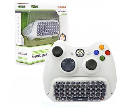 Xbox 360 Text Pad Controller Adapter White