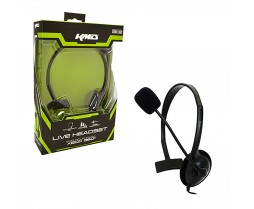 Black Small - Xbox 360 XBOX Live Chat Headset w/ Mic